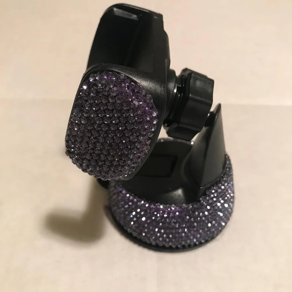 Sparkling Purple Phone Holder